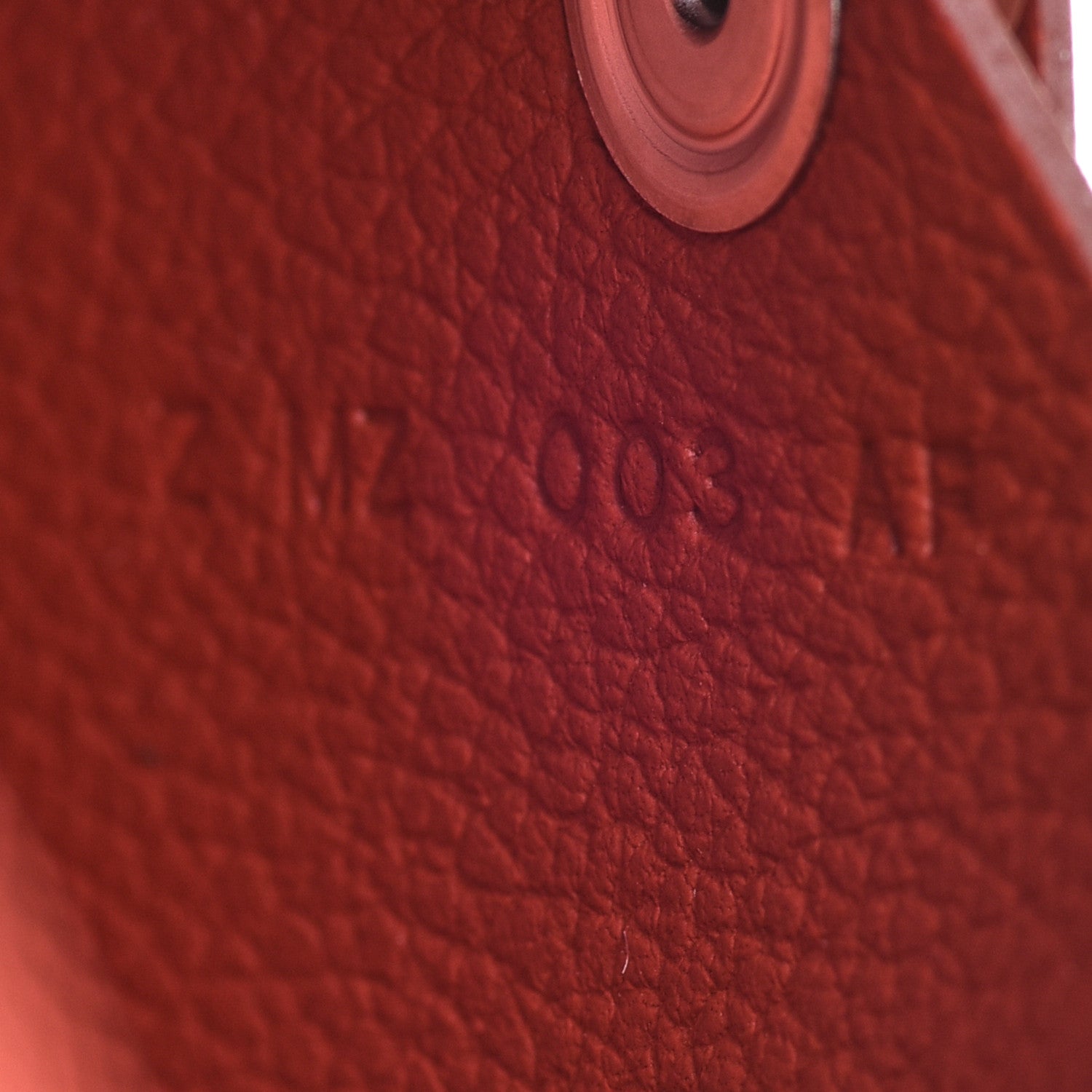 Hermes Evercolor Calvi Card Case Brique 7 of 8