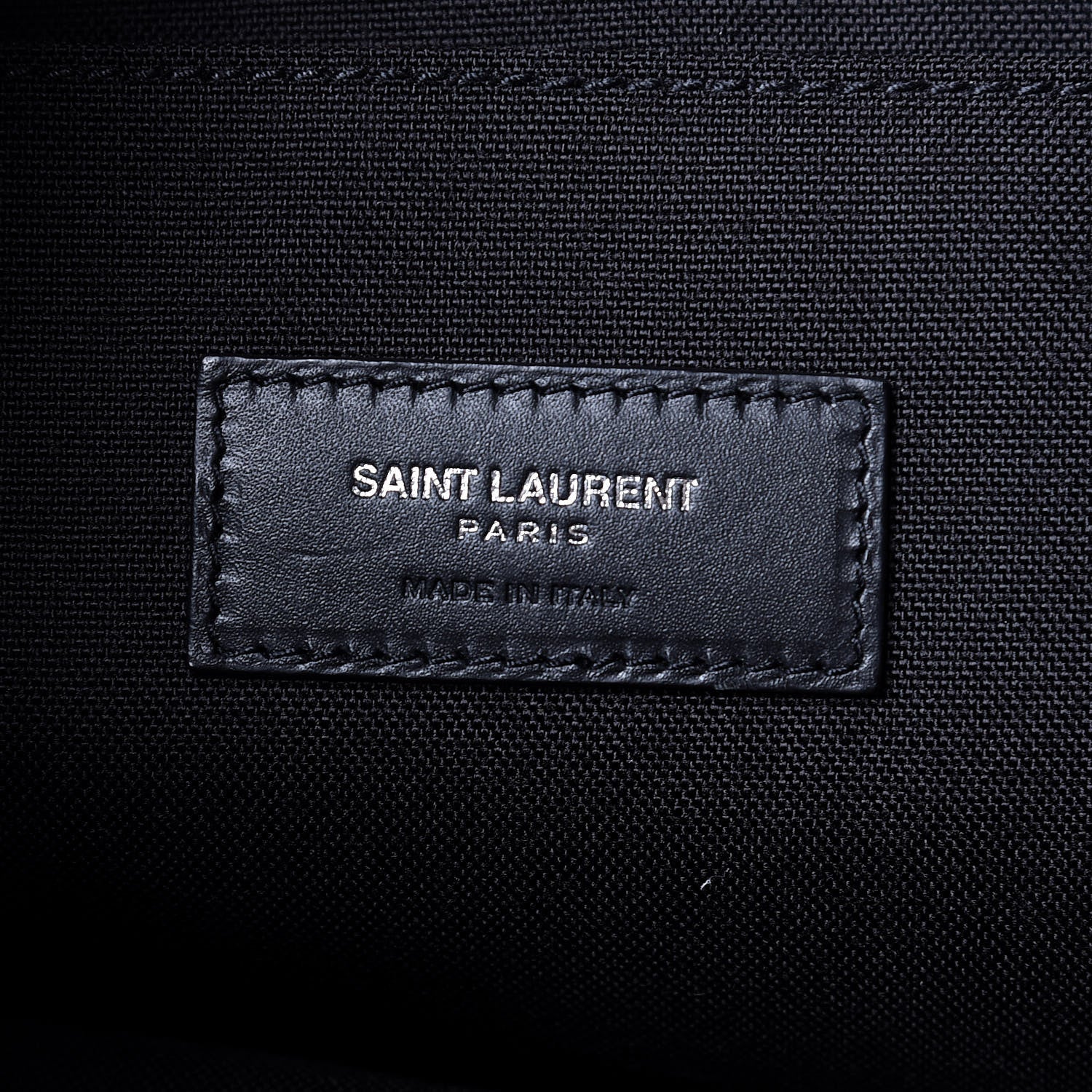 Saint Laurent Gabardine Noe Backpack Khaki 7 of 12