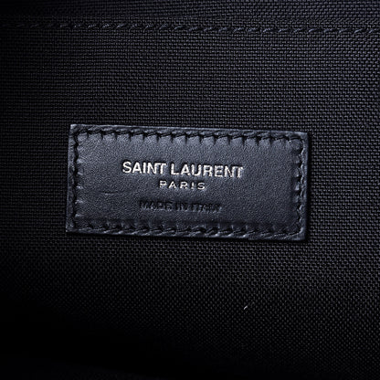 Saint Laurent Gabardine Noe Backpack Khaki 7 of 12