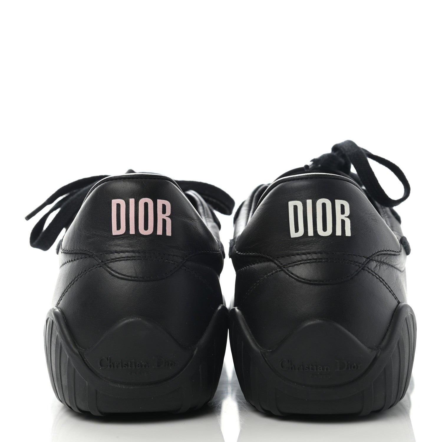 Christian Dior Smooth Calfskin Suede D-Fence Sneakers 39 Black 5 of 10