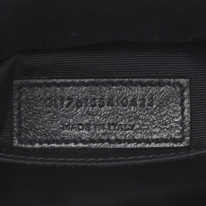 Saint Laurent Calfskin Matelasse Monogram Monochrome Lou Camera Bag Black 7 of 11