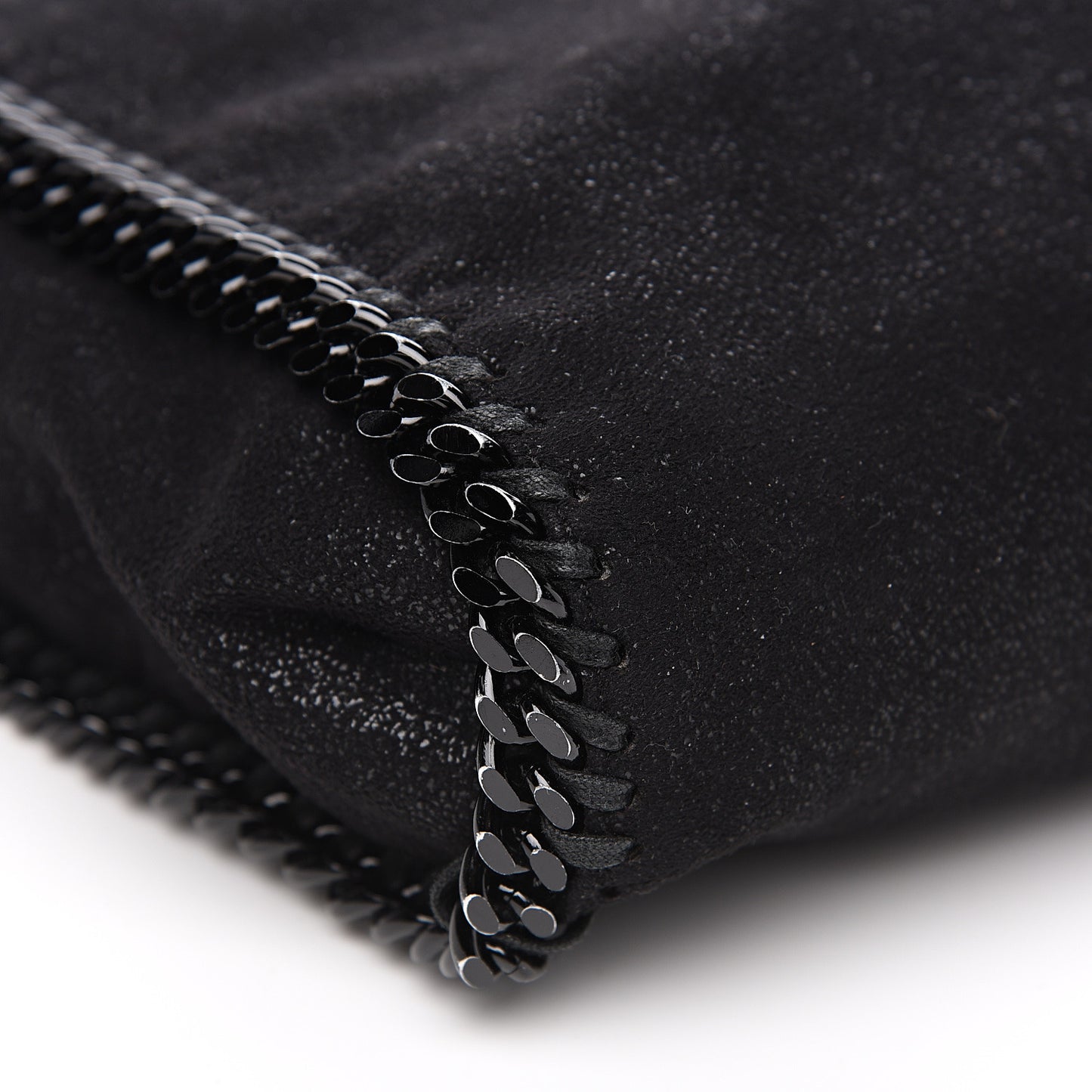 Shaggy Deer Small Falabella Tote Black