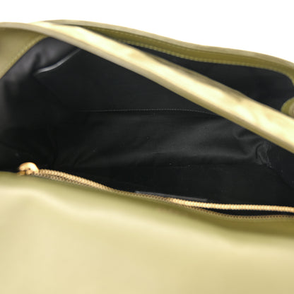 Saint Laurent Suede Monogram Medium Niki Chain Satchel Loden Green 5 of 11