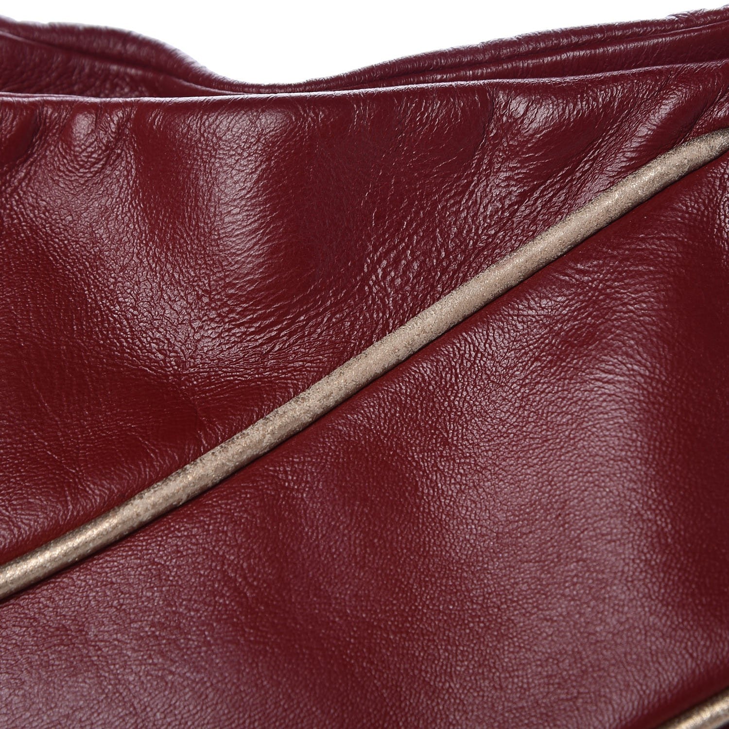 Chanel Lambskin Constructivism Tote Red 14 of 16