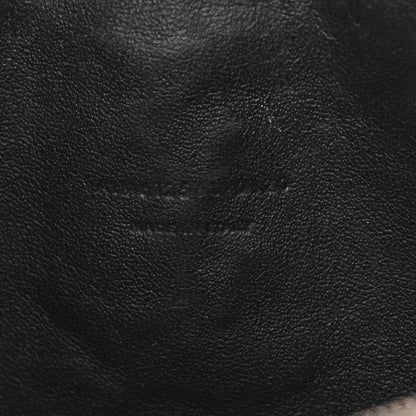 Saint Laurent Calfskin Crocodile Embossed Monogram Mini Lou Camera Bag Black 7 of 15