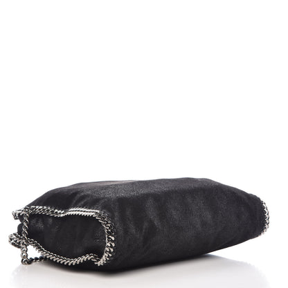 Stella McCartney Shaggy Deer Falabella Fold Over Tote Black 4 of 8