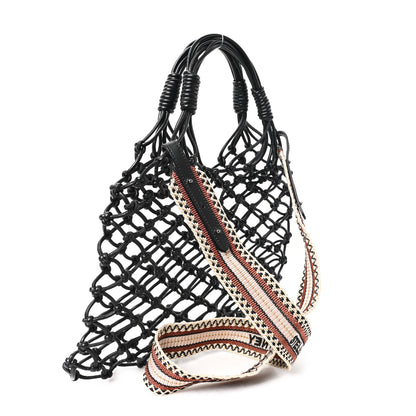 Stella McCartney Alter Nappa Knotted Structure Tote Black 3 of 8