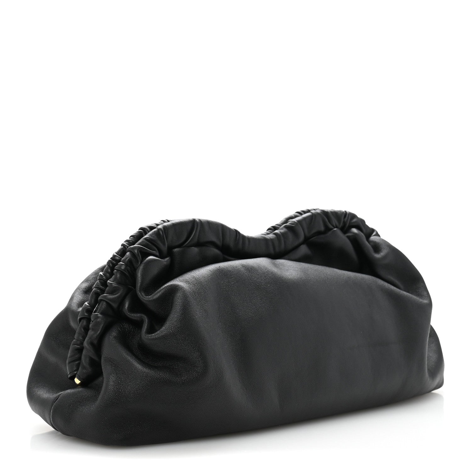 Mansur Gavriel Lambskin Cloud Clutch Black 3 of 12