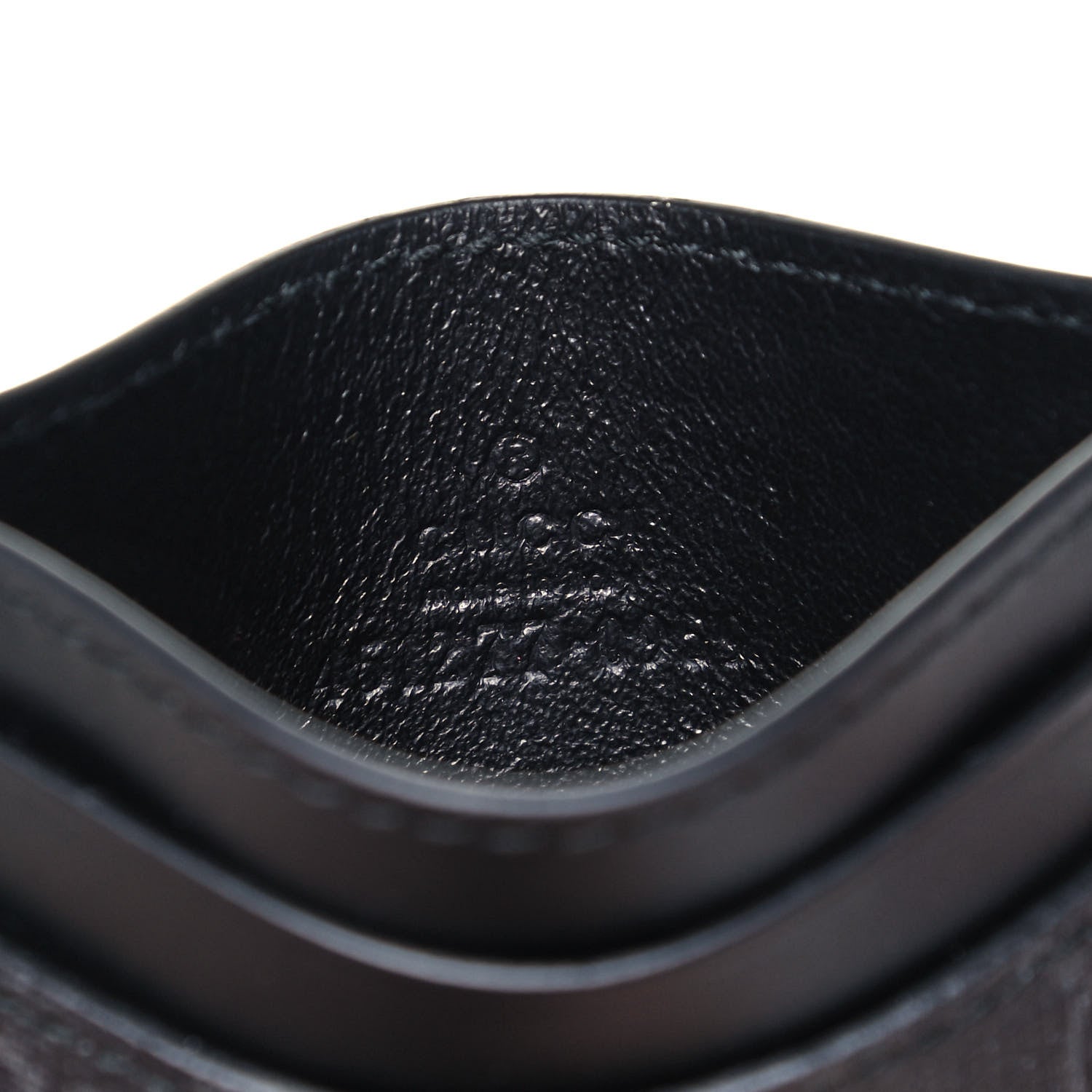Gucci GG Supreme Monogram Kingsnake Card Holder Black Grey 6 of 6