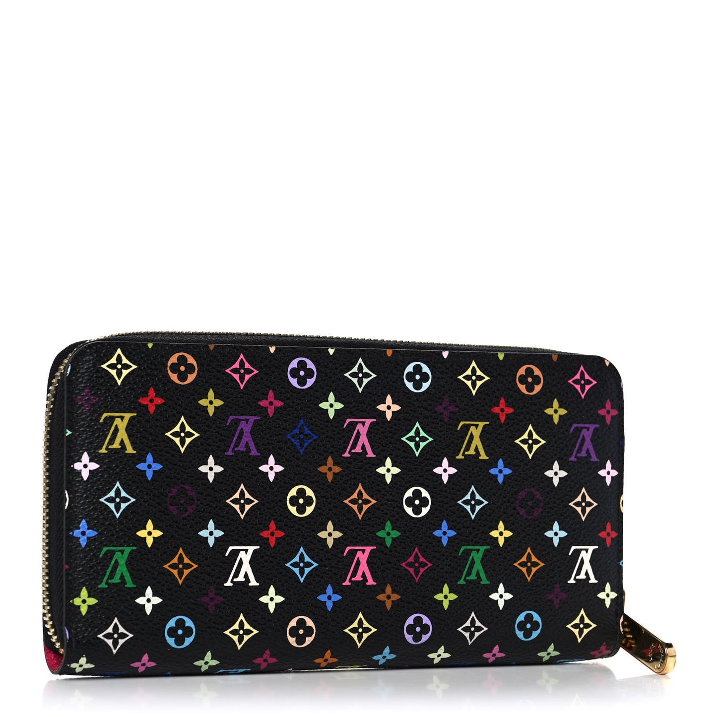 Monogram Multicolor Zippy Wallet Black Grenade
