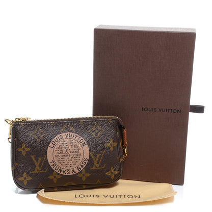 Louis Vuitton Monogram Complice Trunks and Bags Mini Pochette Accessories Beige 5 of 8