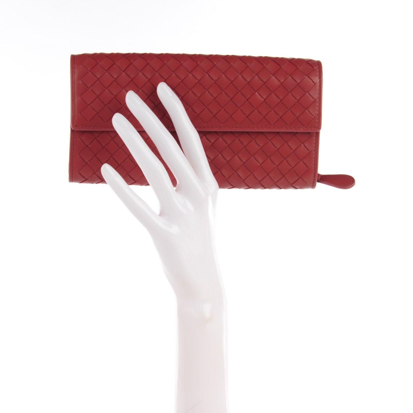 Nappa Intrecciato Continental Flap Wallet