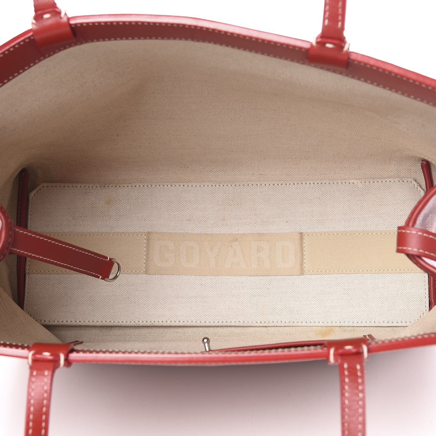 Goyardine Bellechasse PM Red