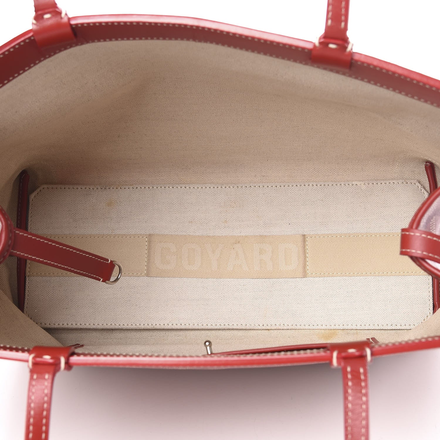 Goyard Goyardine Bellechasse PM Red 5 of 21