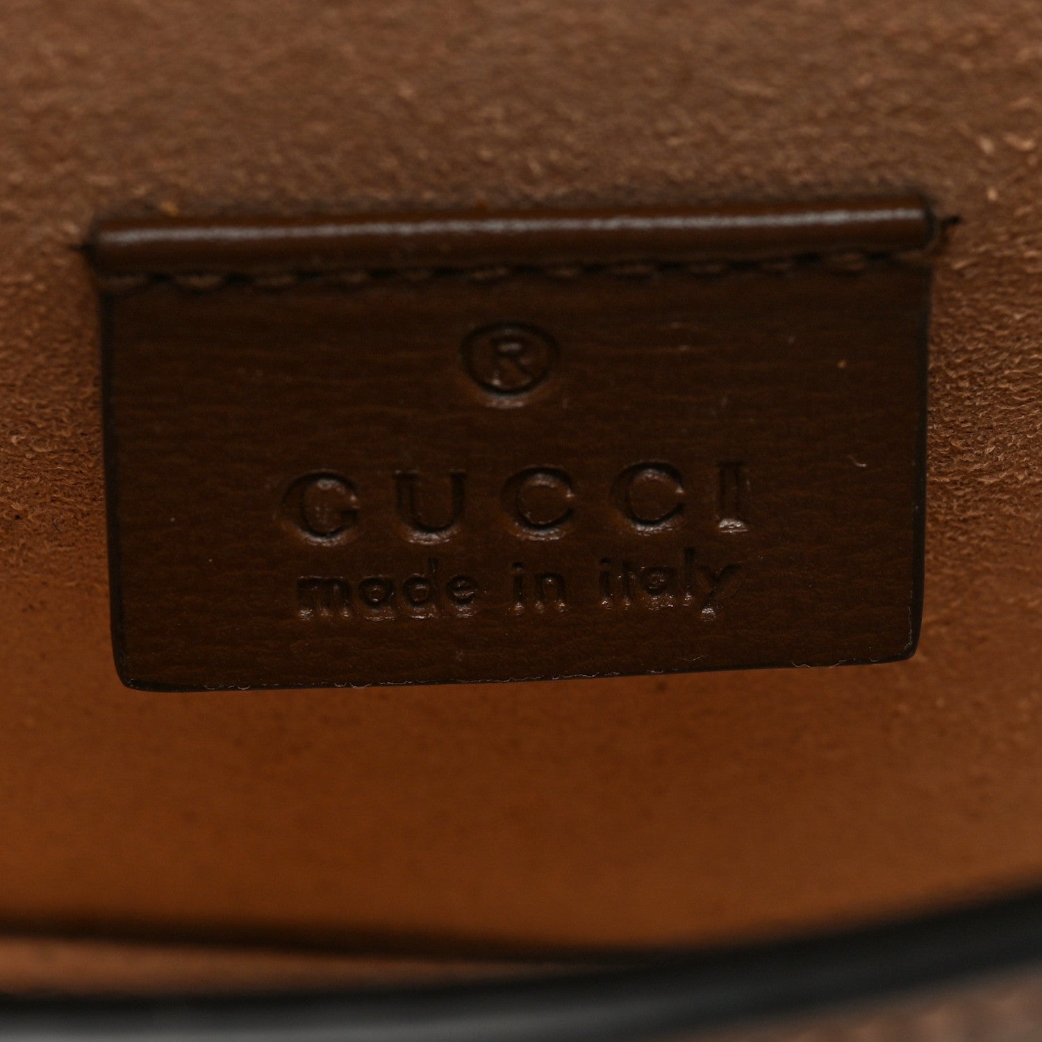 Gucci GG Supreme Monogram Mini Horsebit 1955 Shoulder Bag Beige Brown Sugar 6 of 11