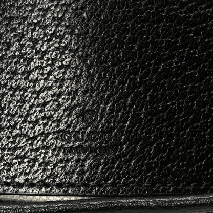 Gucci Jacquard Denim GG Monogram Small Jackie 1961 Hobo Black Ivory 6 of 11