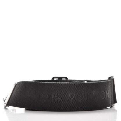 Louis Vuitton Canvas Adjustable Shoulder Strap Black 2 of 4