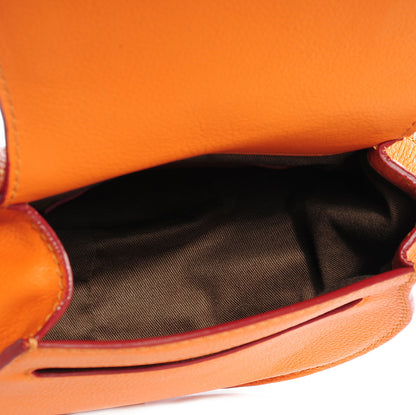 Chloe Calfskin Mini Marcie Round Crossbody Bag Indian Summer 8 of 19