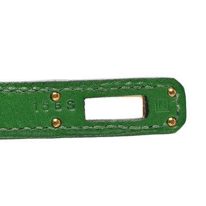 Hermes Swift Kelly Pochette Clutch Vert Bengale 6 of 6