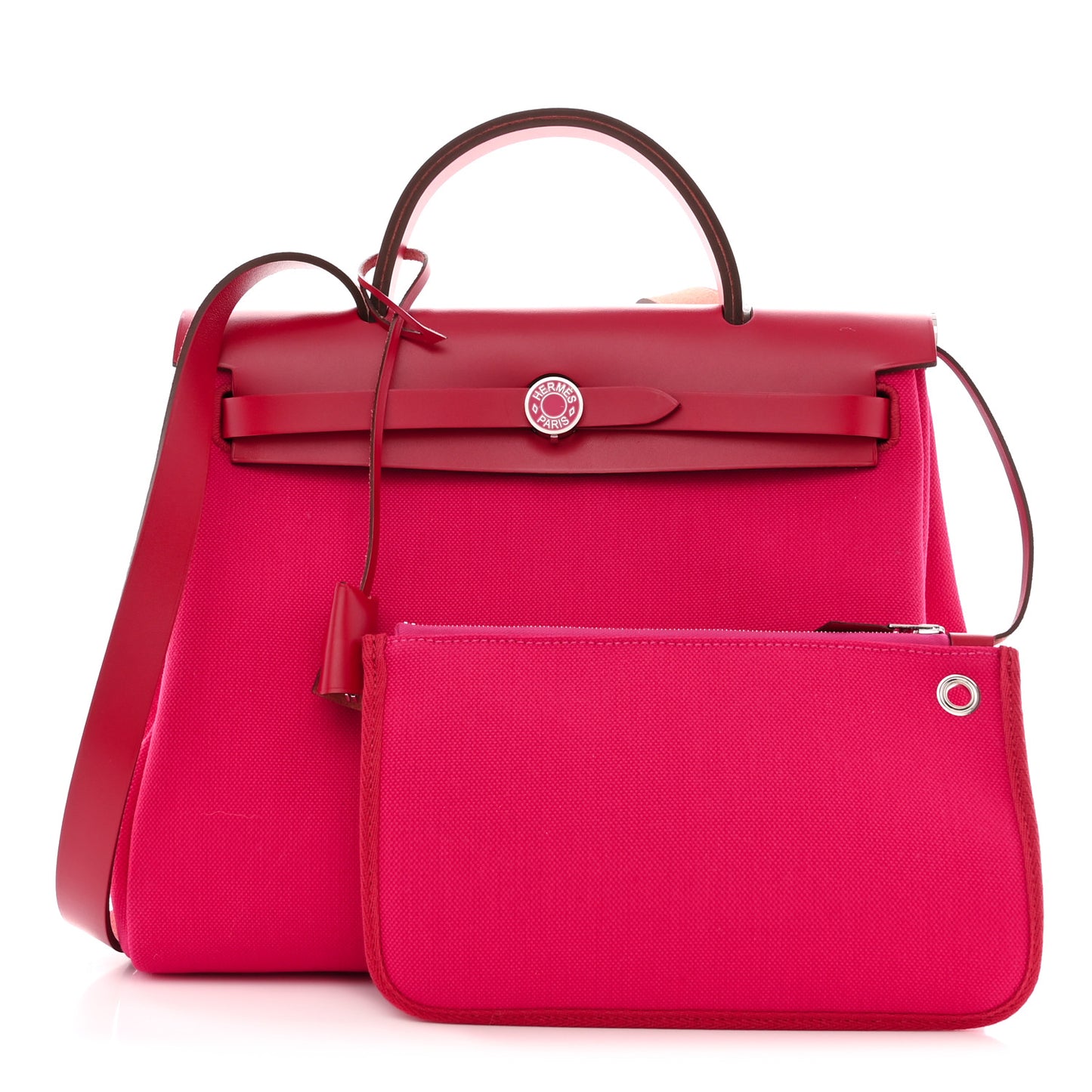 Toile Militaire Vache Hunter Laque Herbag Zip Retourne 31 PM Rose Mexico Rouge Piment