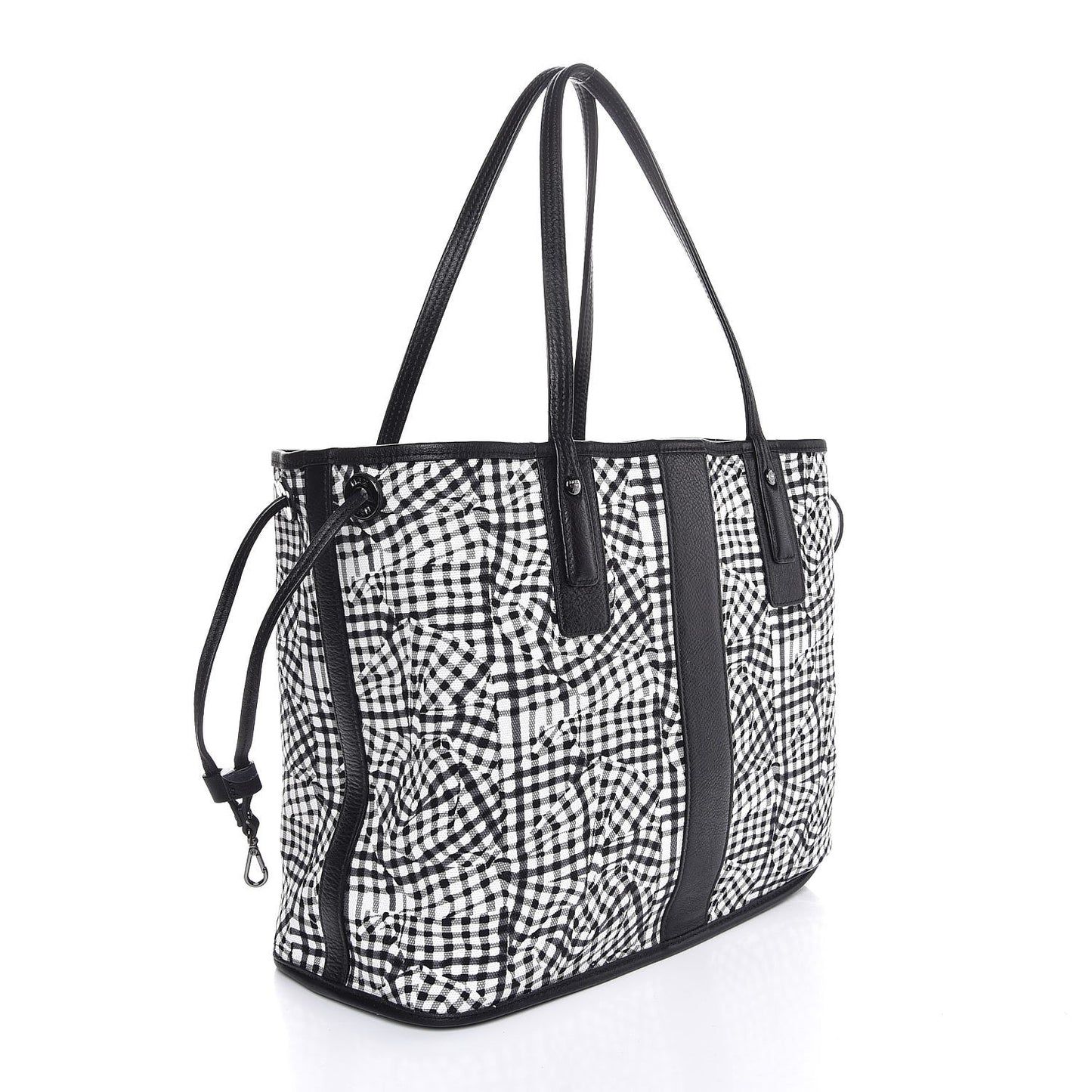 Visetos Medium Liz Reversible Shopper Tote Black