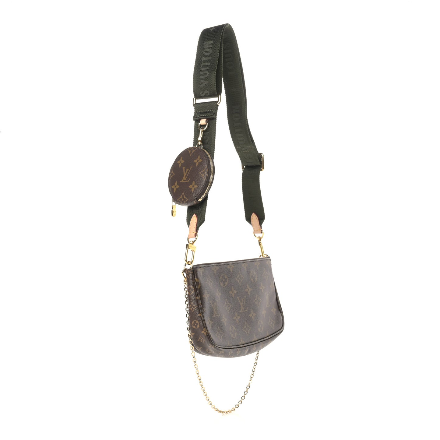 Monogram Multi Pochette Accessories Kaki