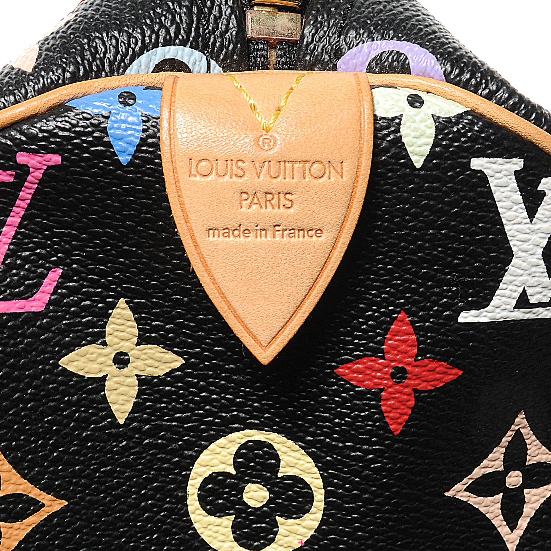 Louis Vuitton Monogram Multicolor Speedy 30 Black 7 of 8