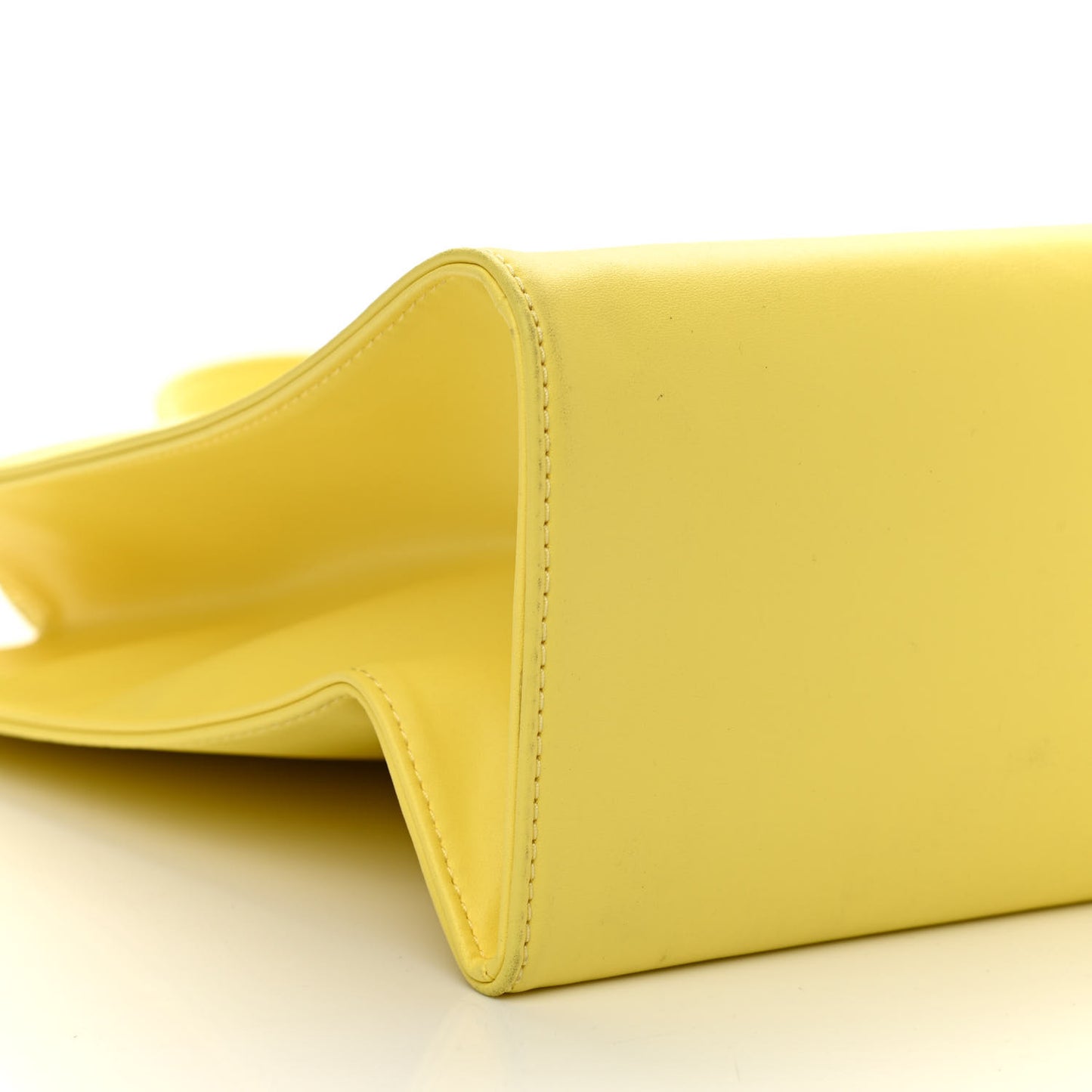 Vegan Leather Medium Shopping Bag Margarine
