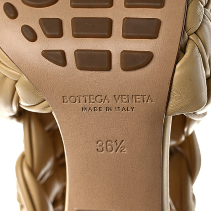 Bottega Veneta Shiny Nappa Intrecciato The Board Sandals 36.5 Bandage 6 of 7