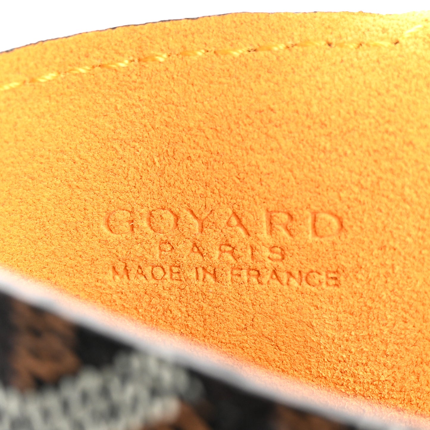 Goyardine Montmartre Glasses Case GM Black