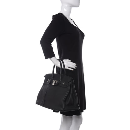 Hermes Togo Birkin 35 Black 2 of 10