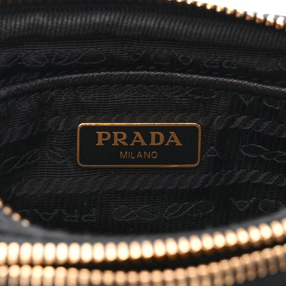 Prada Tessuto Nylon Mini Camera Crossbody Bag Black 5 of 10