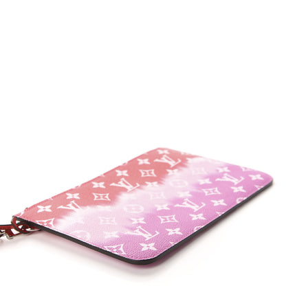 Louis Vuitton Monogram Escale Neverfull MM GM Pochette Rouge 4 of 7