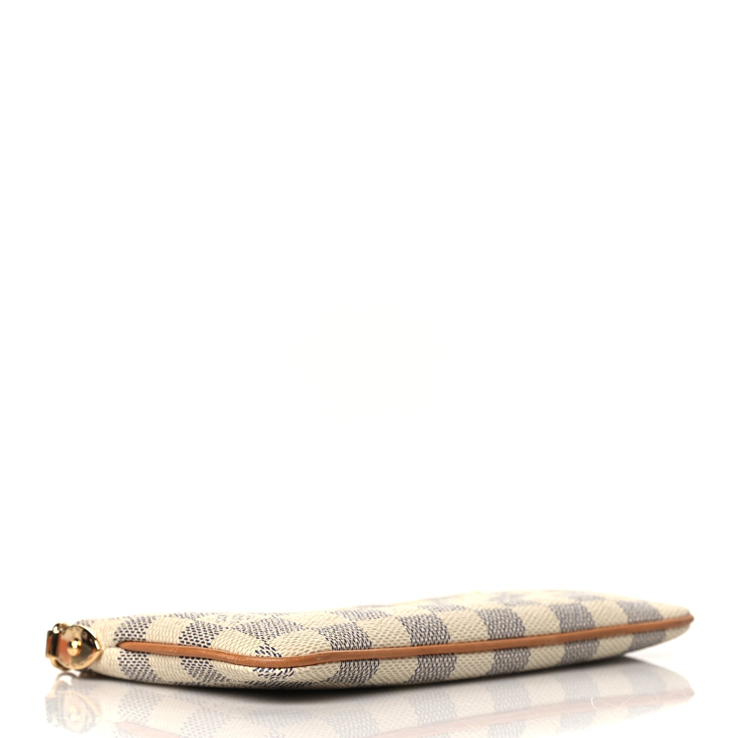 Louis Vuitton Damier Azur Pochette Milla MM 4 of 9