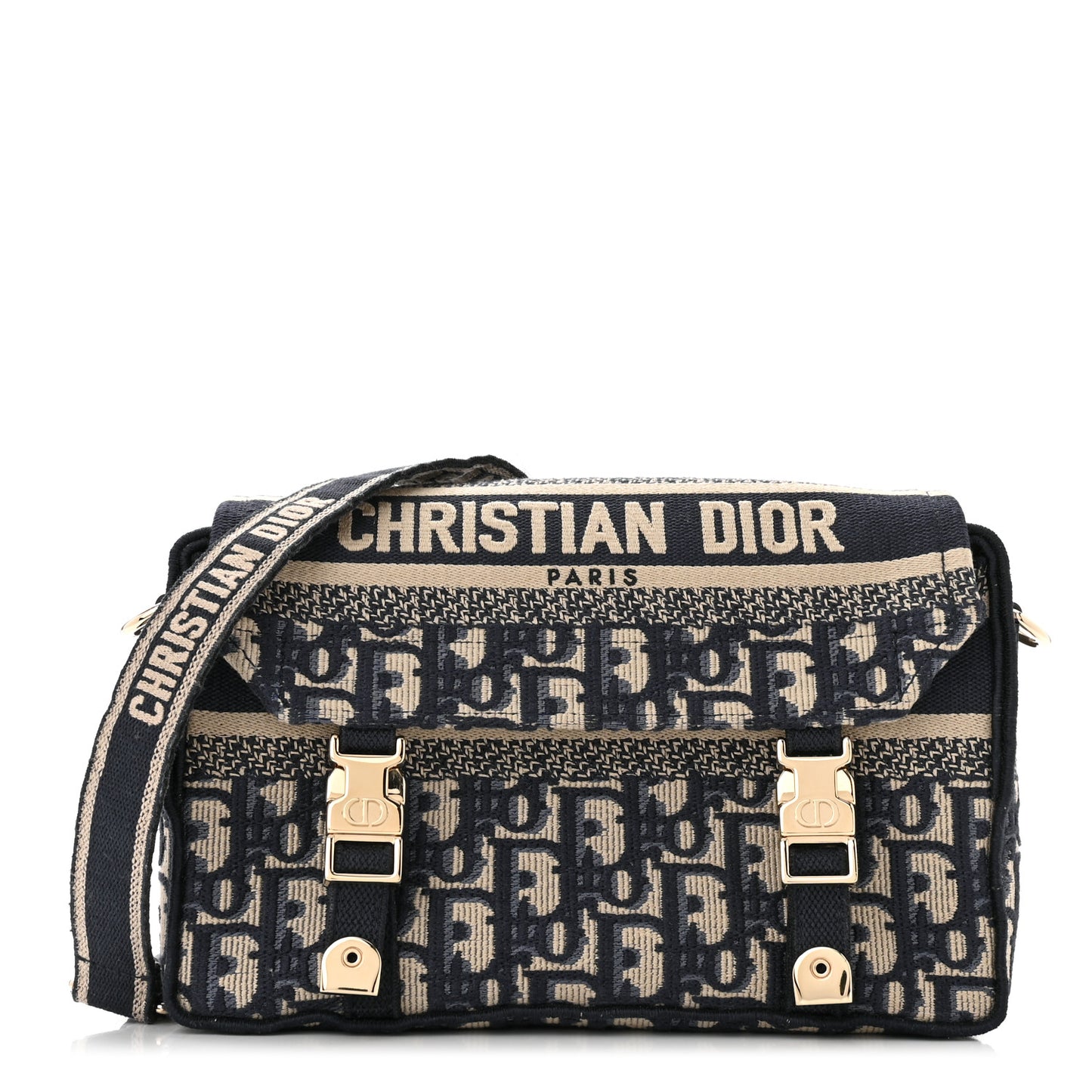 Oblique Small Diorcamp Messenger Blue