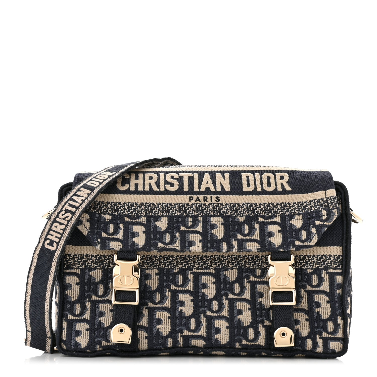 Christian Dior Oblique Small Diorcamp Messenger Blue 1 of 11