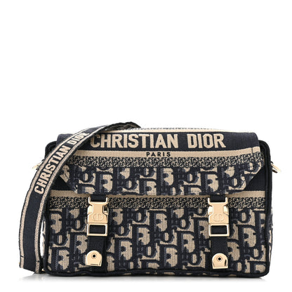 Christian Dior Oblique Small Diorcamp Messenger Blue 1 of 11