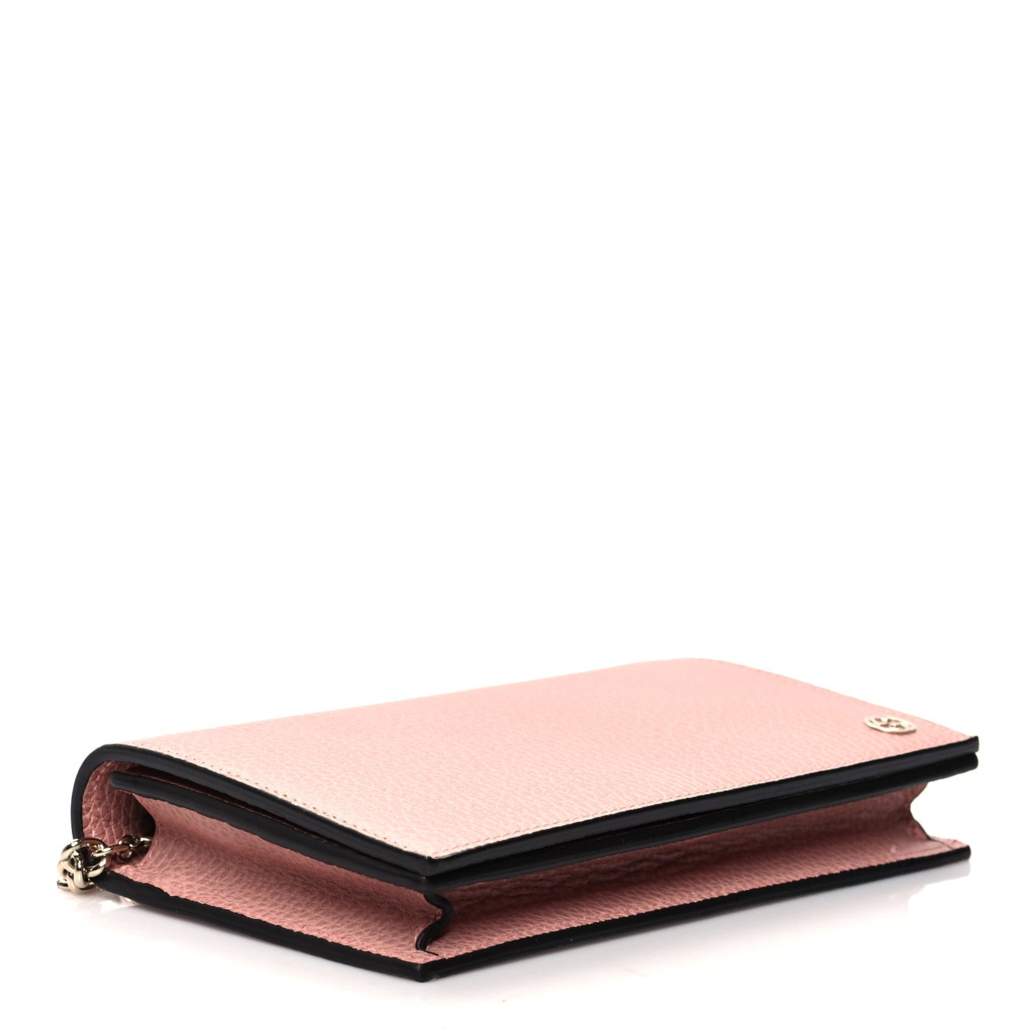 Gucci Dollar Calfskin Medium Betty Chain Wallet Soft Pink 5 of 10
