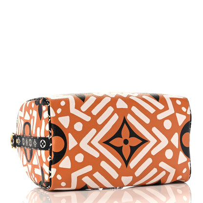 Louis Vuitton Monogram Giant Crafty Speedy Bandouliere 25 Creme Caramel 4 of 10