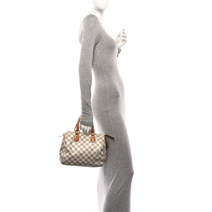 Louis Vuitton Damier Azur Speedy 25 2 of 13