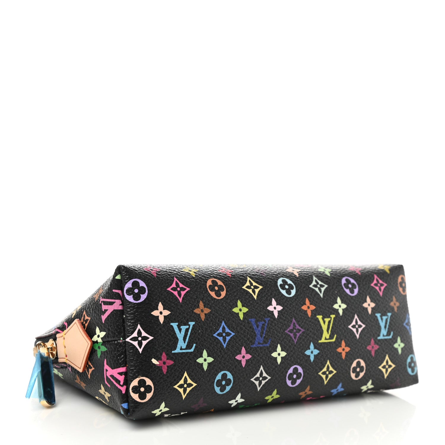 Louis Vuitton Monogram Multicolor Cosmetic Pouch Black Grenade 4 of 8