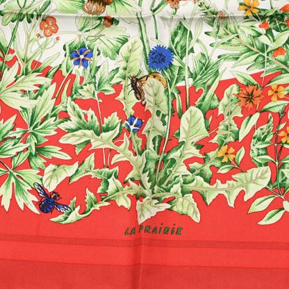 Hermes Silk La Prairie Scarf 90 5 of 5