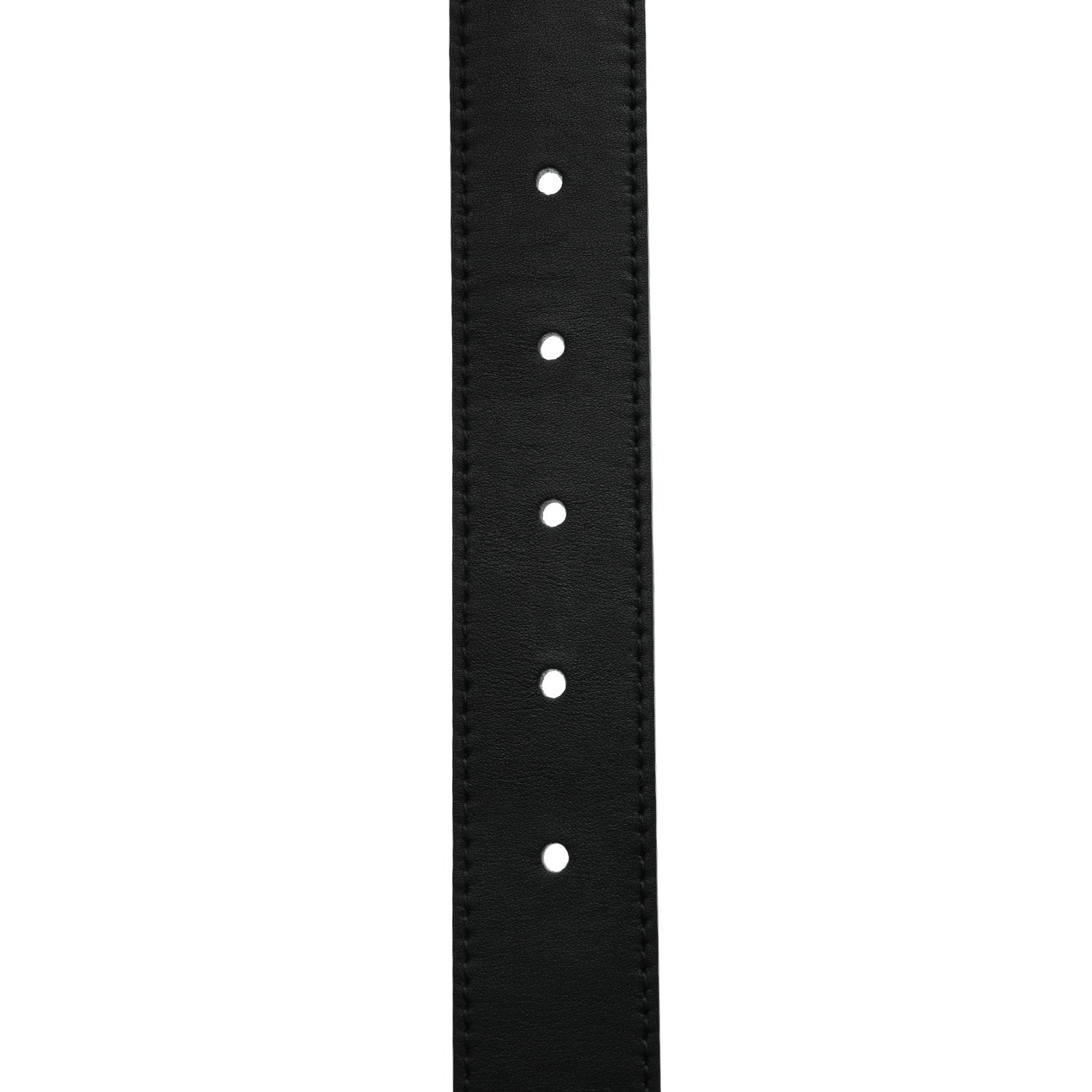 Gucci Calfskin Crystal Interlocking G 90 36 Belt Black 4 of 6
