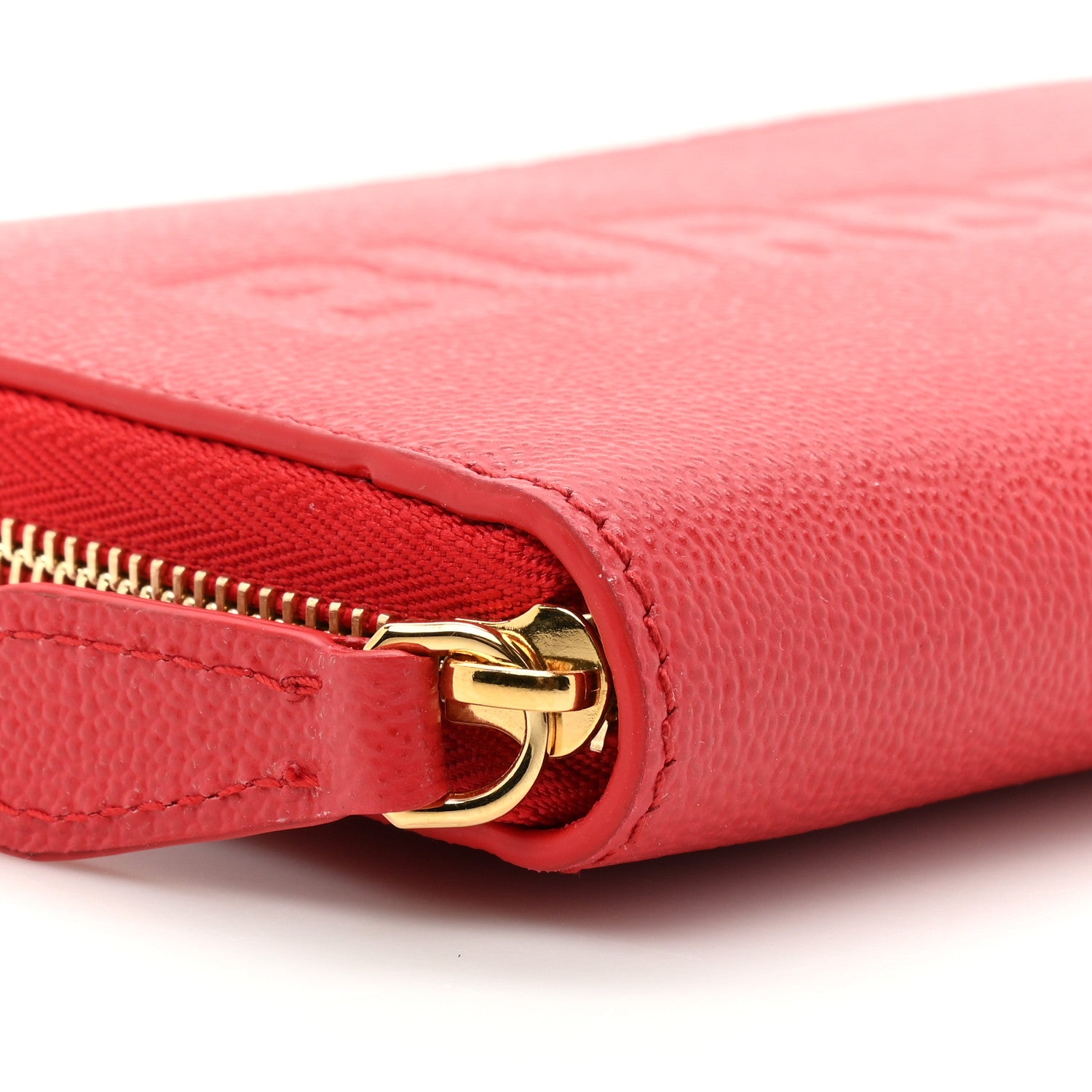 Burberry Soft Grain Elmore Zip Around Wallet Red 10 of 16