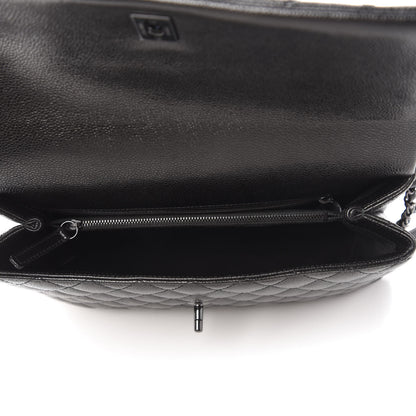 Chanel Caviar Quilted Medium Coco Handle Flap So Black 5 of 10