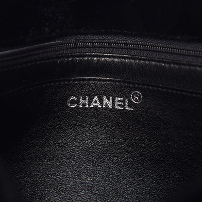 Chanel Velvet Quilted Shoulder Bag Black 6 of 12