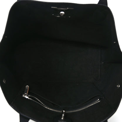 Louis Vuitton Calfskin Lockme Go Tote Black 4 of 9