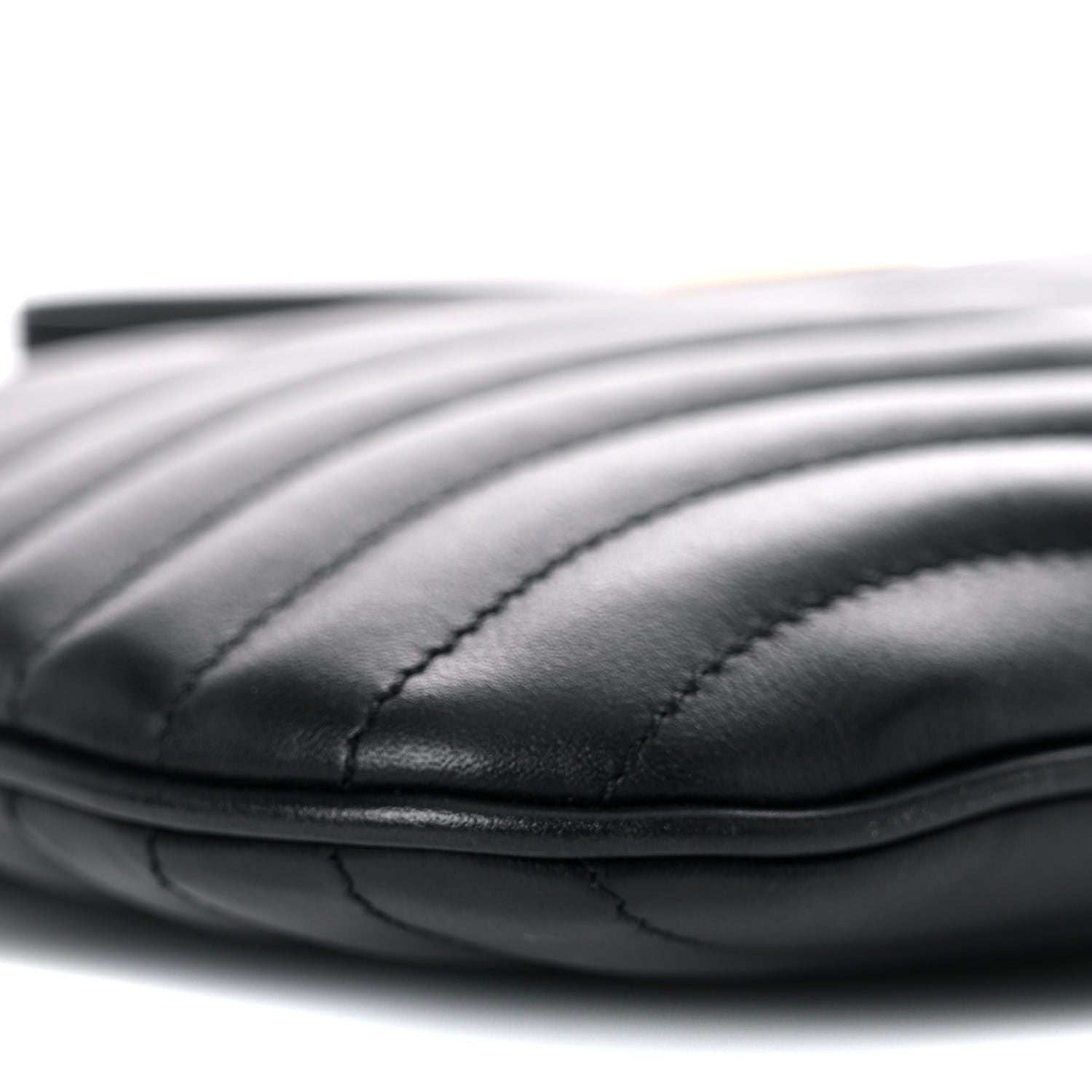 Louis Vuitton Calfskin New Wave Zipped Pochette Black 6 of 10