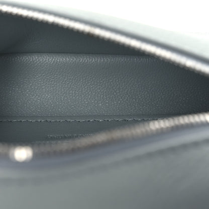 Loro Piana Grained Calfskin Extra Pocket Mini Pouch Minty Breeze 5 of 10