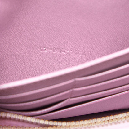 Christian Dior Pearly Lambskin Cannage Miss Dior Promenade Pouch Lotus 10 of 11